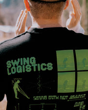 Swing Logistics Tee - Black