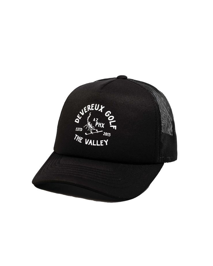 Scorpion Trucker Hat - Black