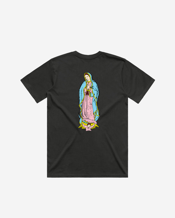 Our Lady of Guadalupe Tee - Coal