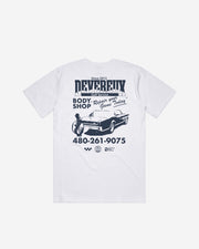 Devereux Body Shop Tee - White