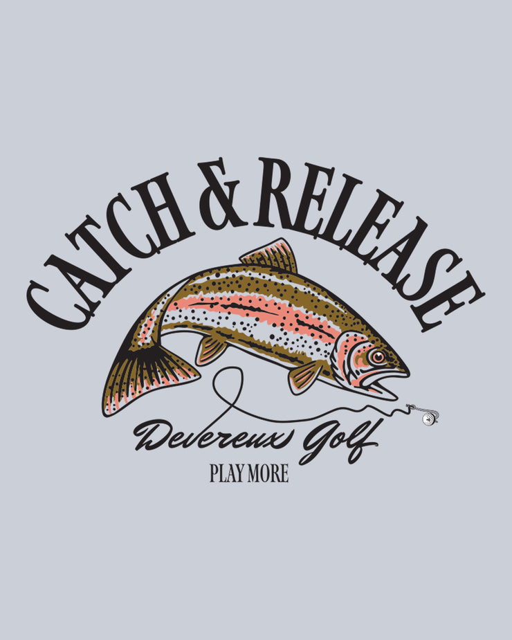Catch and Release Tee - Powder Blue