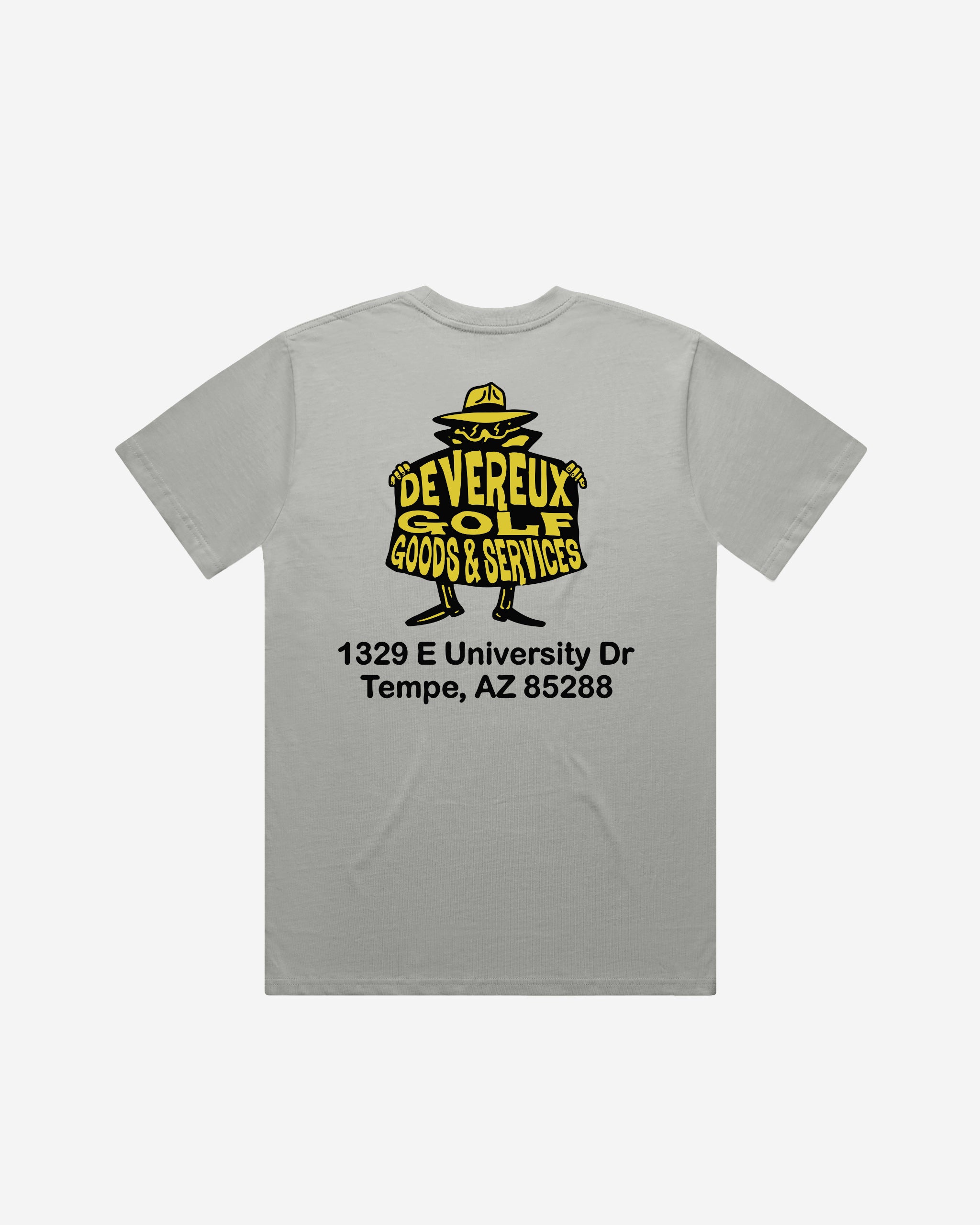 Devereux Golf Services Tee - Storm Grey