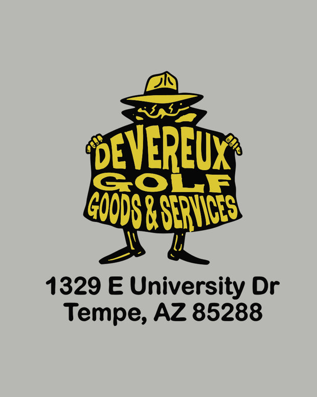 Devereux Golf Services Tee - Storm Grey