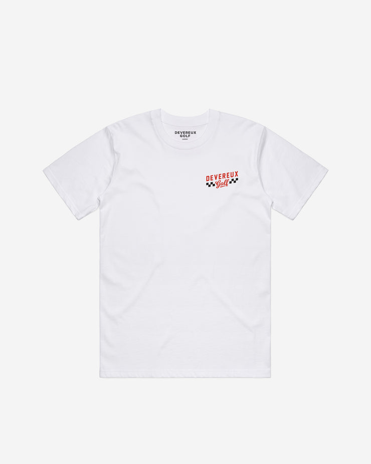 Pace of Play Tee - White