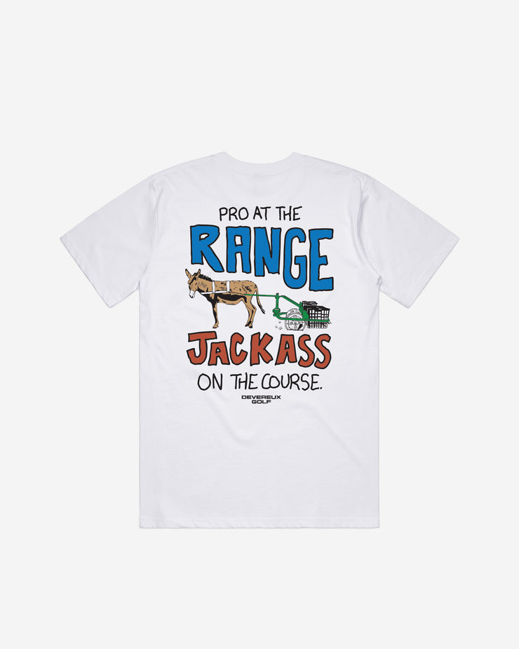 Range Donkey Tee - White