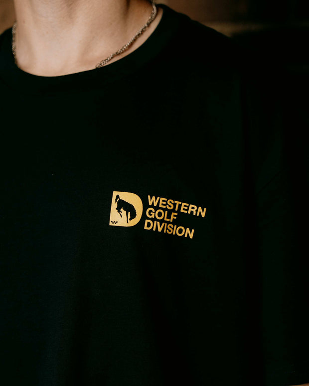 Western Golf Division Tee - Navy