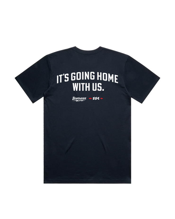 Sugarloaf x Devereux Coming Home Tee - Navy