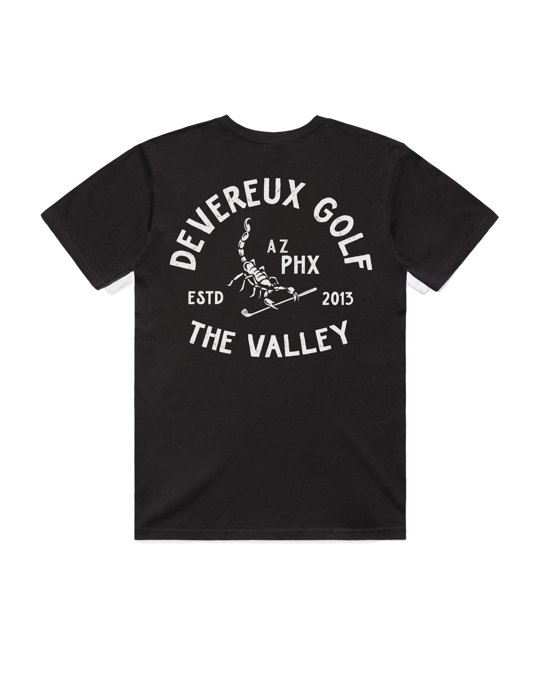 Scorpion Golfer Tee - Coal – Devereux Scorpion Golfer Tee - Coal – Devereux