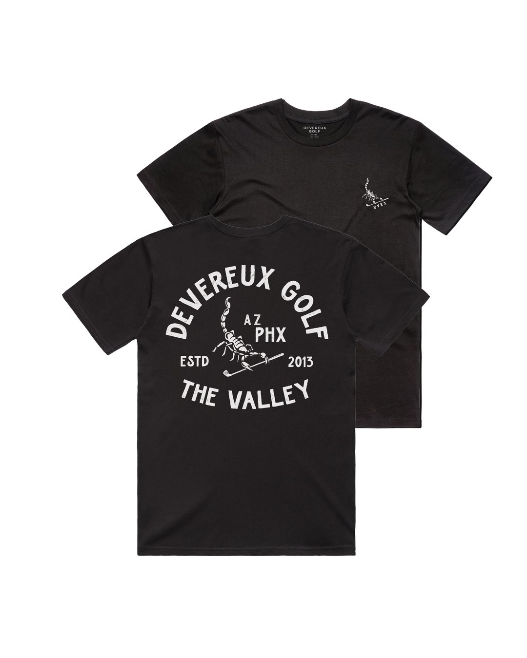 Scorpion Golfer Tee - Coal – Devereux Scorpion Golfer Tee - Coal – Devereux