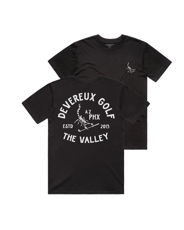 Scorpion Golfer Tee - Coal