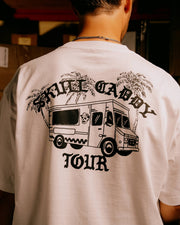 Skull Caddie Tour Truck Tee - White