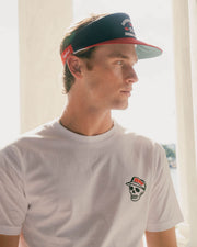 Sugarloaf x Devereux Skull Caddie Tee - White