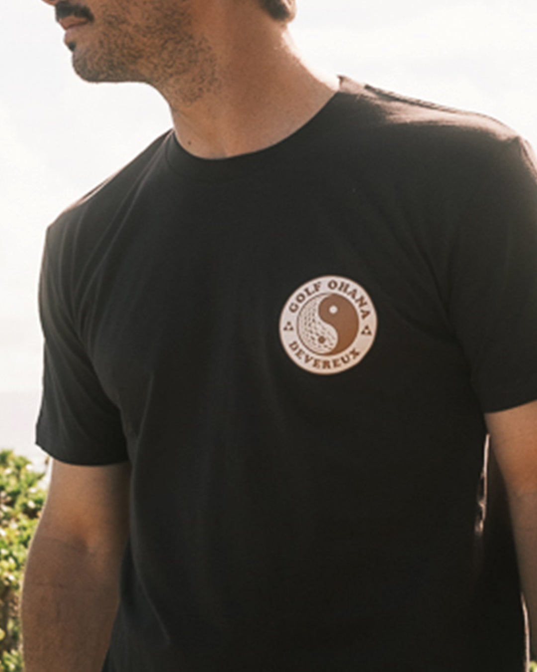 DEVEREUX GOLF / Homies Mock Neck Tee メンズウェア