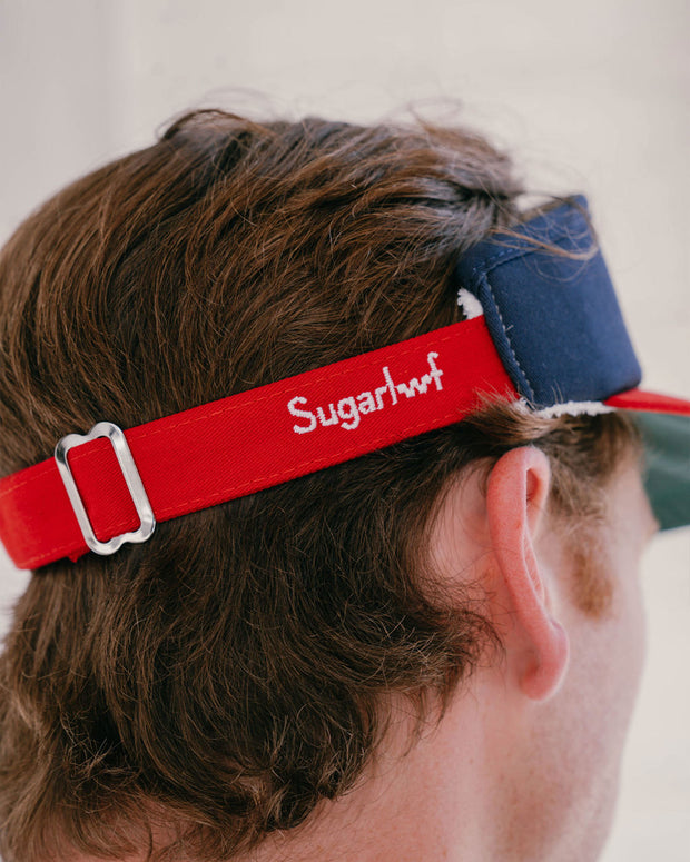 Sugarloaf X Devereux Visor - Navy / Red