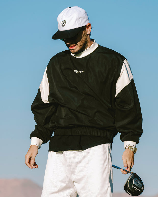 Gorp Windbreaker - Black / White