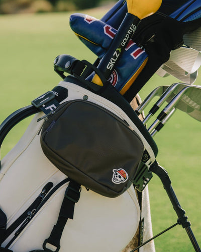 Crossbody Caddy - Charcoal-Golf Bag Accessories-Devereux