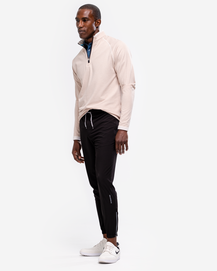 Oasis Active Jogger - Black-Pants-Devereux