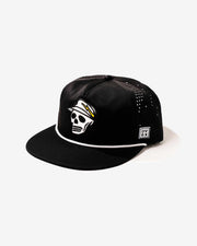 Skull Caddie Hat - Black-Hats-Devereux