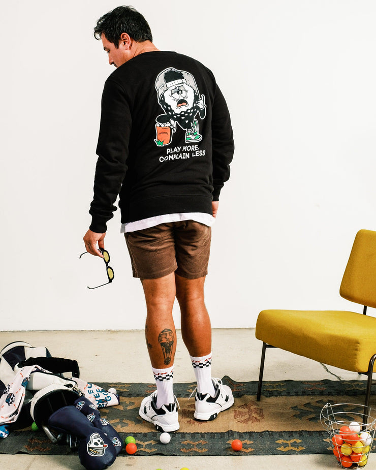 Homies Crew - Black-Pullover-Devereux
