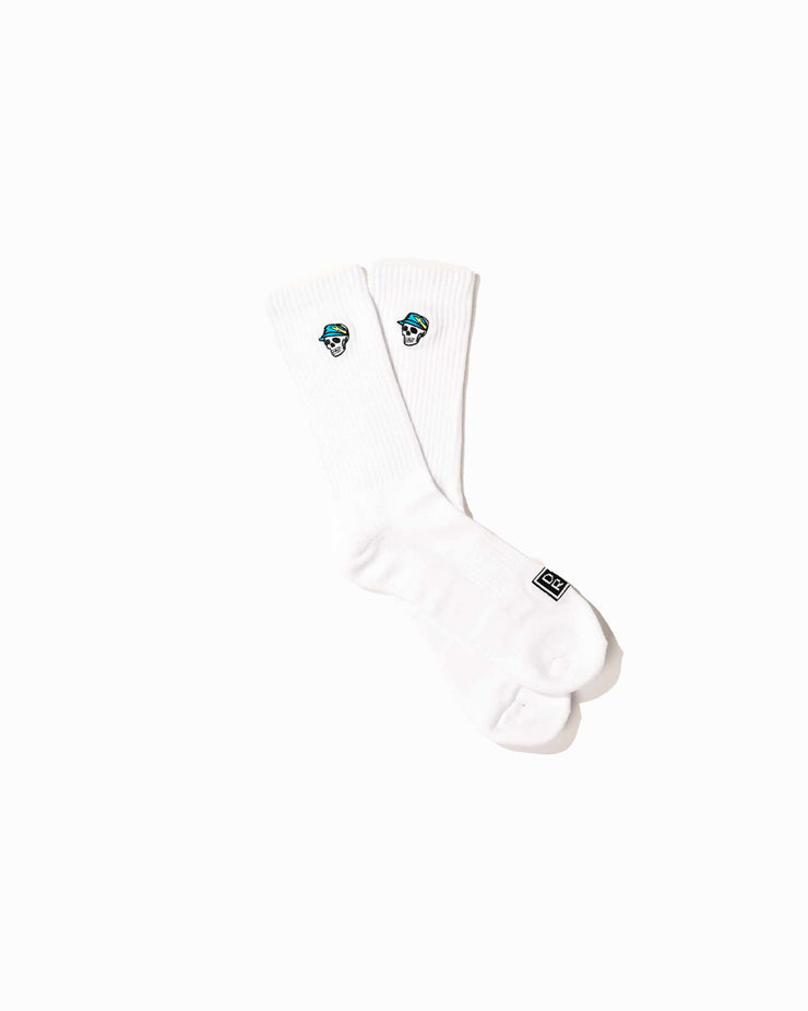 Skull Caddie Crew Socks - Set of 3-Socks-Devereux