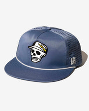 Skull Caddie Hat - Slate Blue-Hats-Devereux