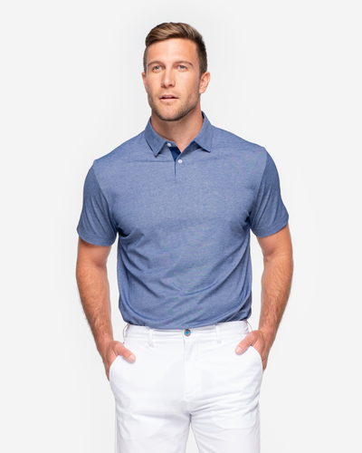 Blue Golf Polos Devereux