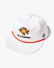 DVRX Goldfish Hat - White-Headwear-Devereux