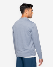 Dark Blue long sleeve quarter zip pullover