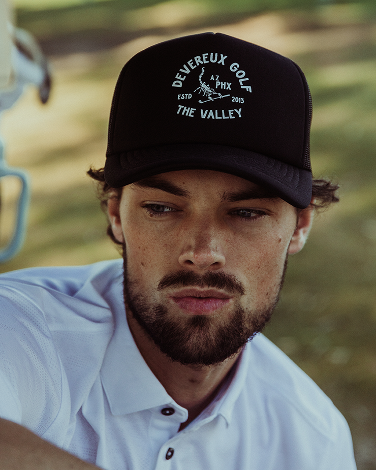 Scorpion Trucker Hat - Black