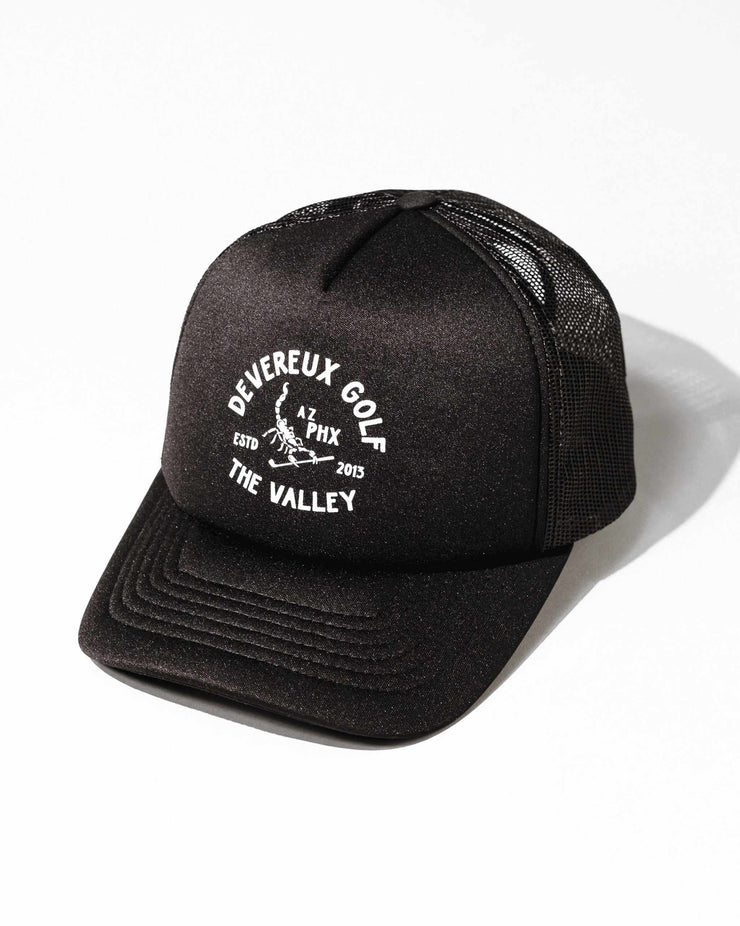 Scorpion Trucker Hat - Black