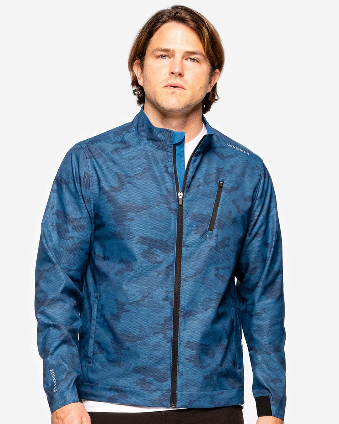 Flight Jacket Blue Camo Devereux