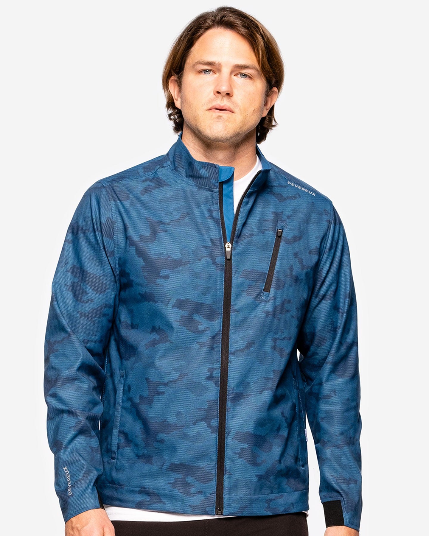 Flight Jacket Blue Camo Devereux