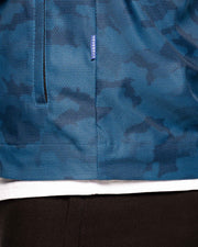 Flight Jacket - Blue Camo-Outerwear-Devereux