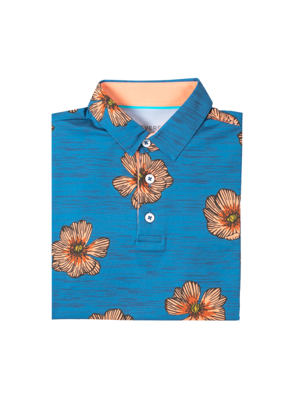 Floral polo for kids hot sale