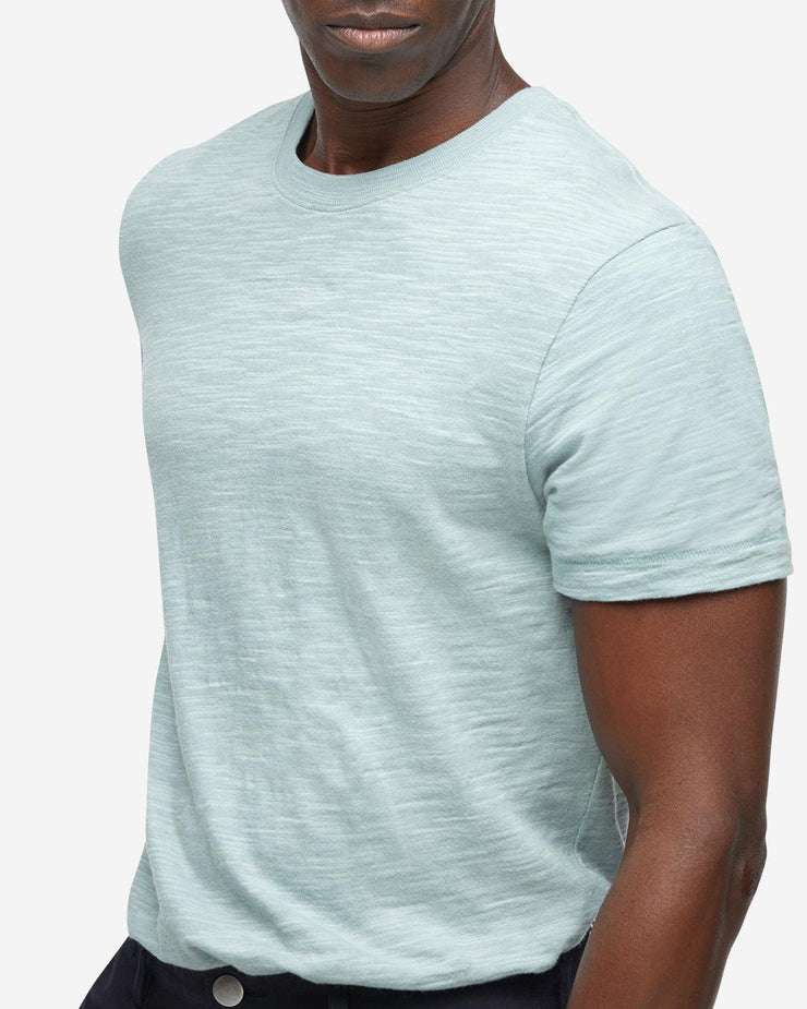 Short Sleeve Slub Crew Neck - Arona Green-Devereux
