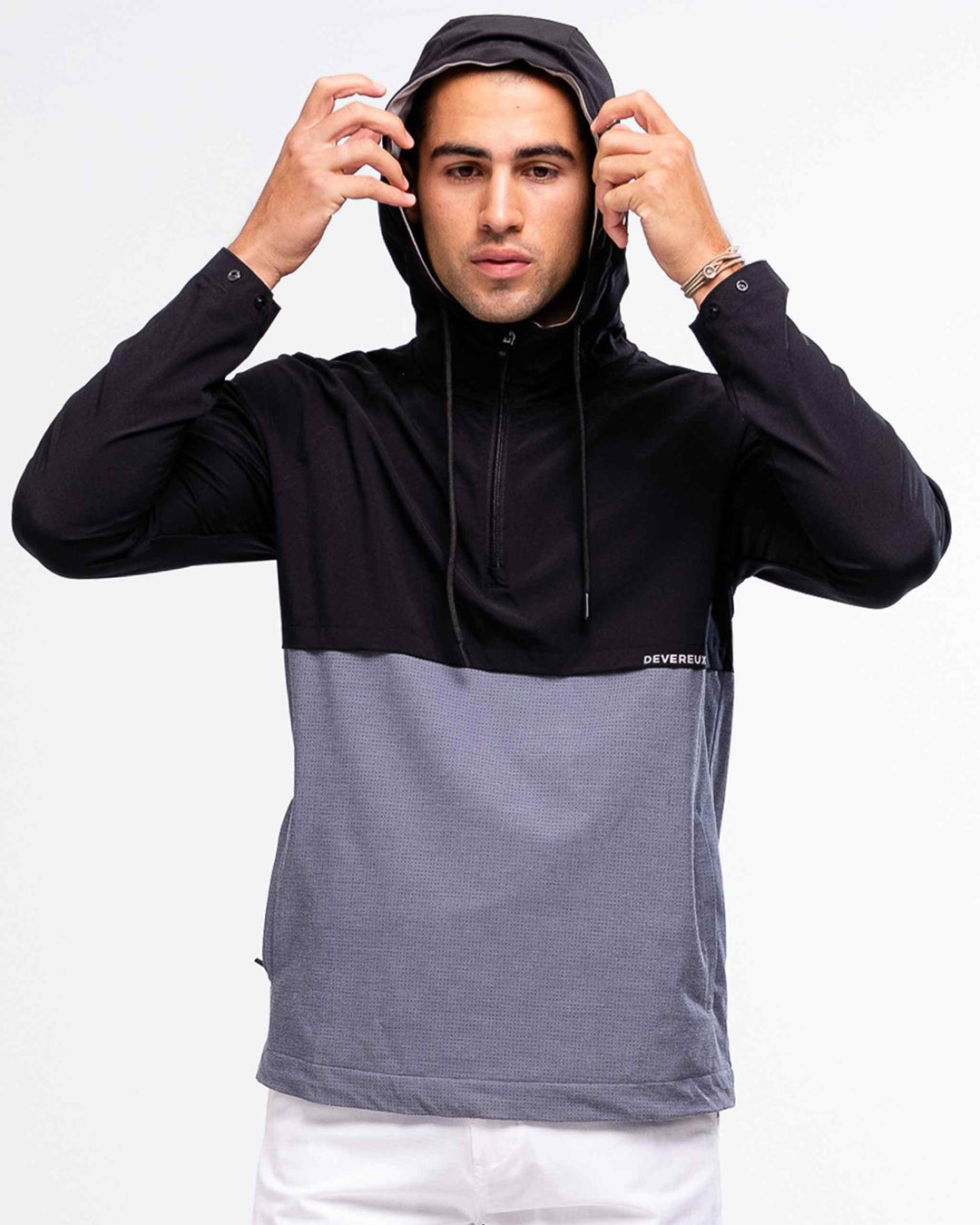DVRX Anorak Hoodie - Black – Devereux