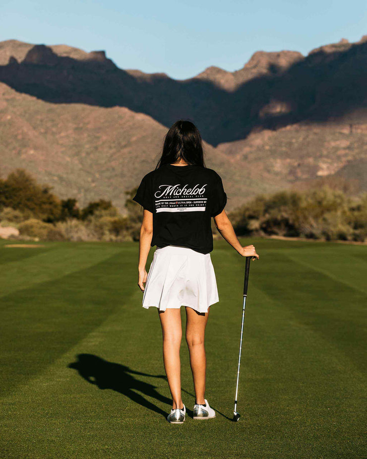 Women's T-Up The Course Cropped Tee